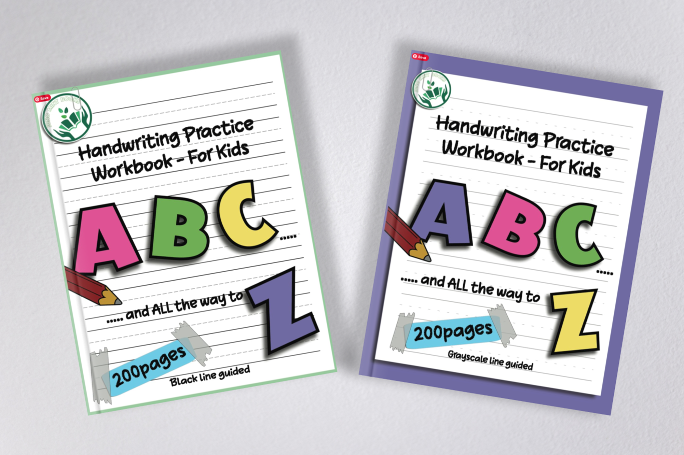 Handwriting Practice Workbooks for Kids by Juno Mint Books   